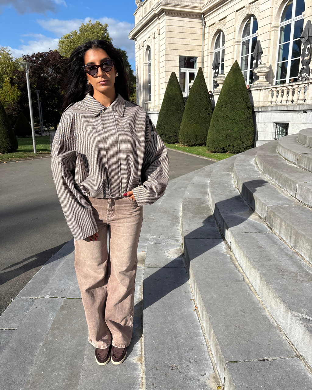 Jeans - Taupe